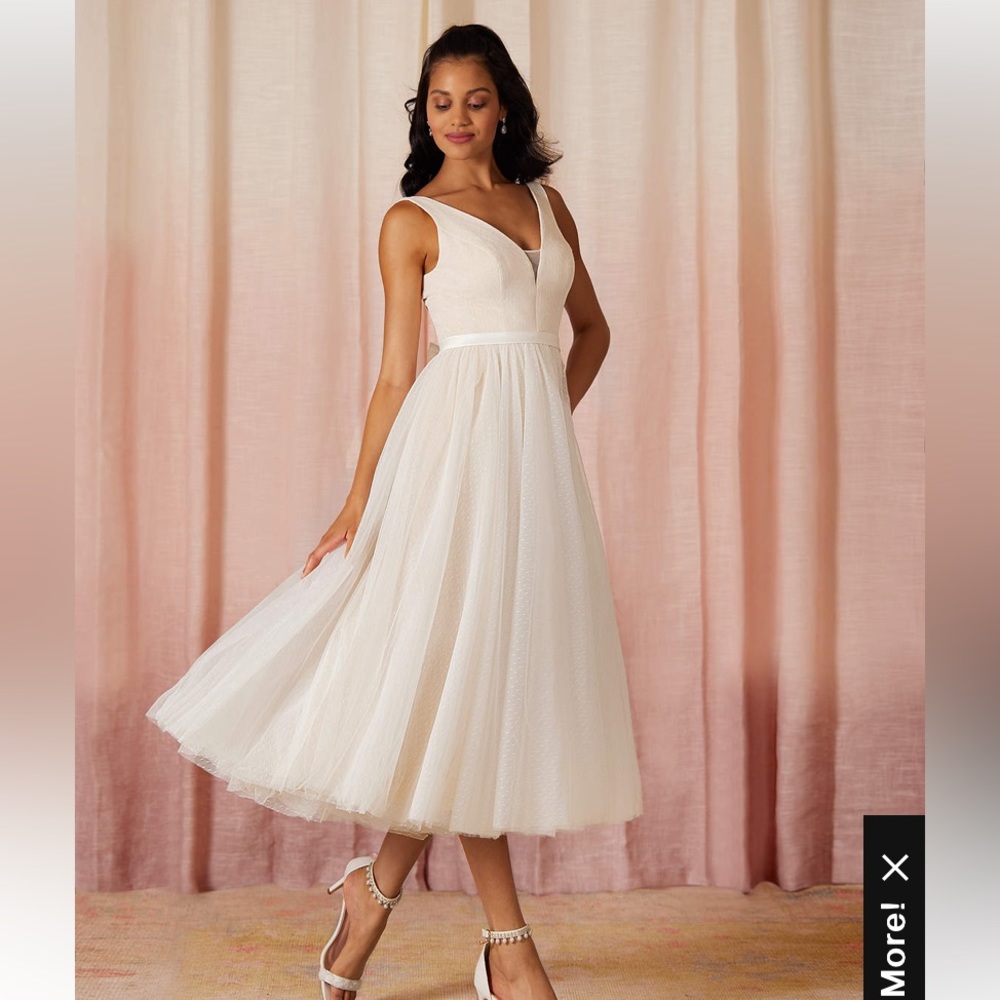 Azazie Windsor Wedding Dress Diamond/Champagne